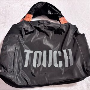 Black and Gray Tote Bag